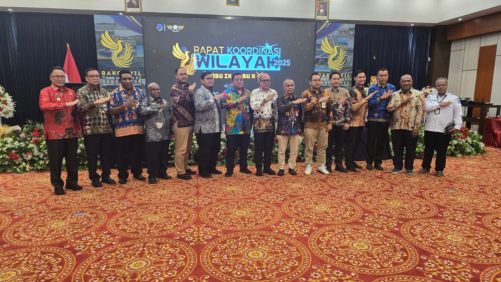 Rapat Koordinasi Wilayah Tahun 2025 Kantor Otoritas Bandar Udara (OBU) IX dan X
