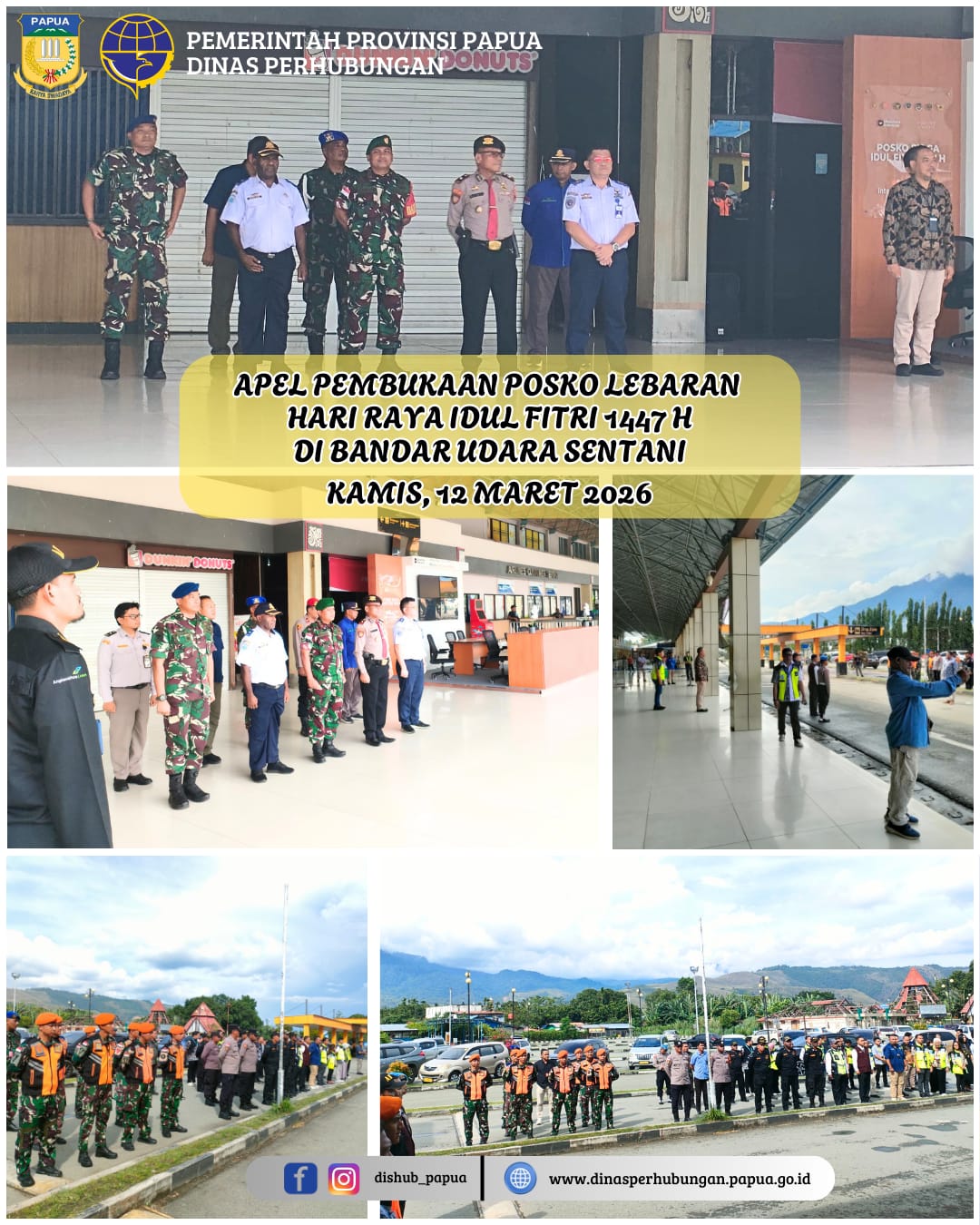 Apel Pembukaan Posko Lebaran