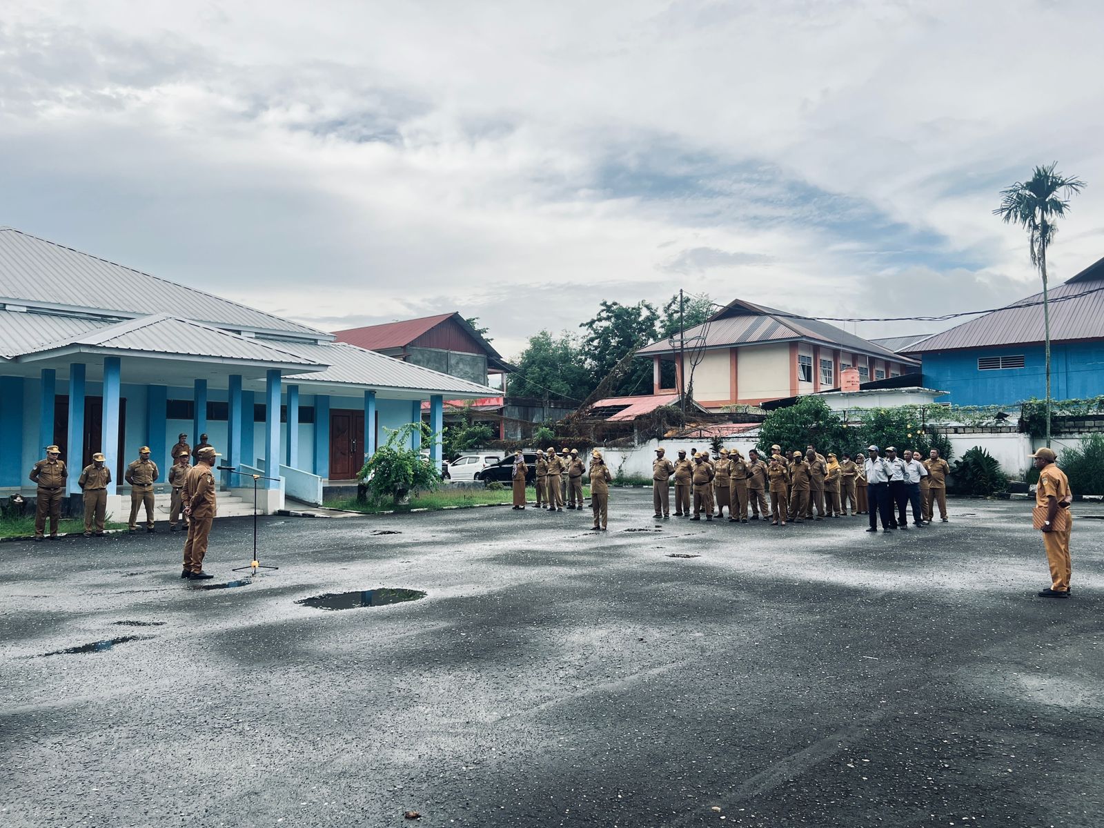 Apel Pagi Di Lingkungan Dinas Perhubungan Provinsi Papua